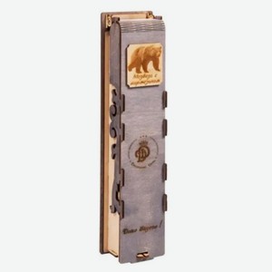 Колбаса сырокопченая «Деликатес Дичь» Медведь с пармезаном в подарочной упаковке, 230 г