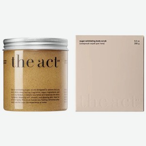 Сахарный скраб для тела The Act 280г, 280 г