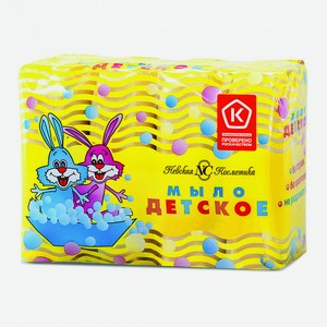 Мыло детское Невская косметика 100 г x 4 шт.