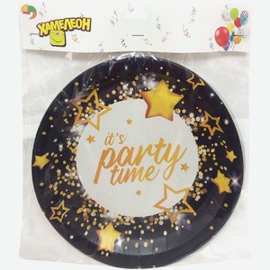 Тарелки Хамелеон из картона VPH317 6 шт. х 23 см