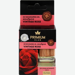 Освежитель воздуха автомобильный PREMIUM CLUB Vintage Rose, аналог аромата Ex Nihilo – Fleur Narcotique, 6мл