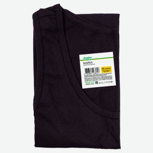 Майка «Каждый день» мужская черная, р. 48