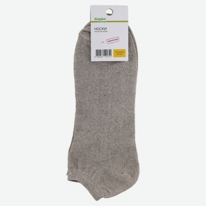 Носки женские «Каждый день» укороченные бежевые, р 25