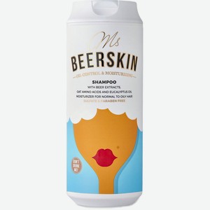 Шампунь д/нормальных и склонных к жирности волос Beerskin ув