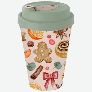 Стакан с крышкой 420мл, 420 мл