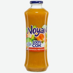 Сок Noyan абрикос, яблоко для детского питания для детей дошкольного и школьного возраста 750мл, 750 мл
