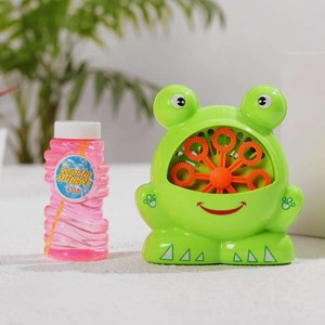 Генератор мыльных пузырей Funny Toys лягушонок