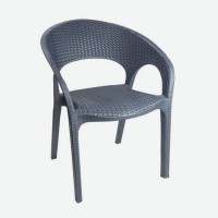 Кресло пластиковое Ротанг 65,5*61,7*83