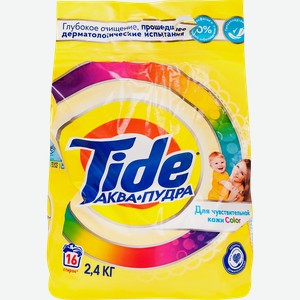 Стиральный порошок для детского белья TIDE Color, автомат, 2,4кг