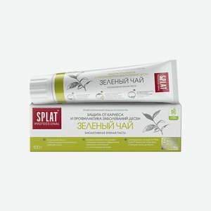 SPLAT Зубная паста Зеленый Чай Professional Green Tea, 100 г