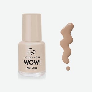 GOLDEN ROSE Лак для ногтей WOW! Nail Color Clear, №92