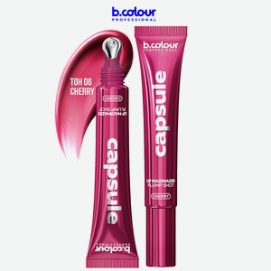 B.COLOUR PROFESSIONAL Блеск для губ, бальзам CAPSULE 06 CHERRY, 1 шт.