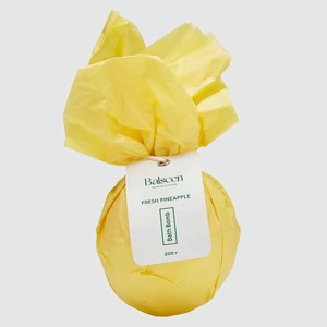 BALSCEN Бомбочка для ванны Спелый Ананас, бурлящий шар, большая бомбочка, спелый ананас
