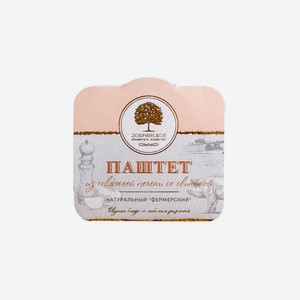 Паштет Добринское ФХ из говяжьей печени со свининой 100 г