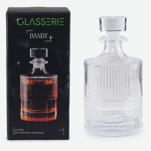 Штоф для крепких напитков Glasserie Dandy, 1 л