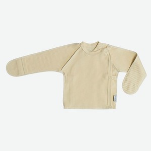 Распашонка для новорожденных «Амелли» бежевая, размер 62