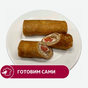 Блинчики АШАН с красной рыбой, вес цена за 1 кг