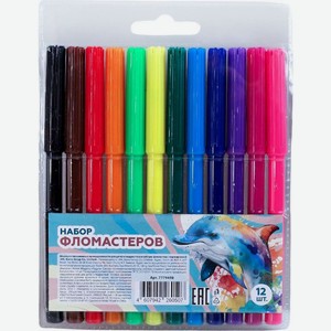 Набор фломастеров 12шт., 12 шт