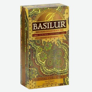 Чай черный Basilur Восточная коллекция Золотой Месяц 25х2г, 25 шт