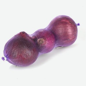 Лук красный, фасованный в сетке 3шт весовой