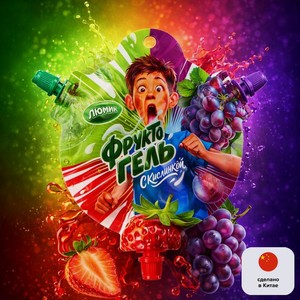 Жидкая конфета  Фруктогель  Люмик, 60 г