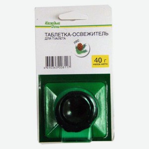Чистящая таблетка для унитаза «Каждый день» Лес, 40 г