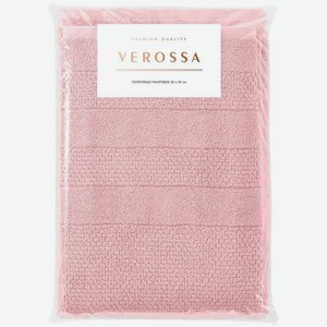 Полотенце Verossa Milano цвет чайная роза махровое, 50х90см