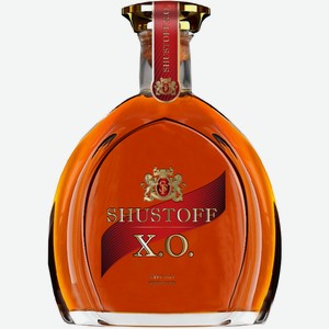 Бренди Shustoff ХО 40%, 0.5 л