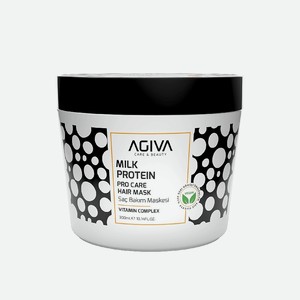 AGIVA BEAUTY Маска для волос Milk Protein Amino Complex Pro Care, 300 мл