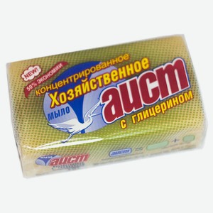 Мыло хозяйственное «Аист» твердое с глицерином, 150 г