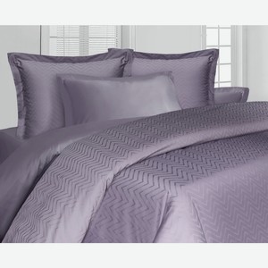 КПБ 2сп Royal н(2)70х70 и (2)50х70, Сатин-Жаккард, 100% хлопок, лиловый