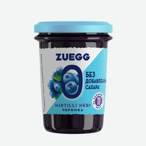 Конфитюр Zuegg Zero Черника б/сах, 220г