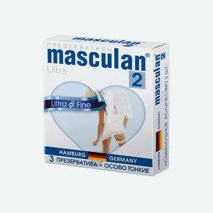 Презервативы Masculan Ultra Fine 3шт