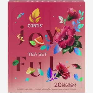 Чай Curtis Joyful Tea Set ассорти 20 пакетиков 31г