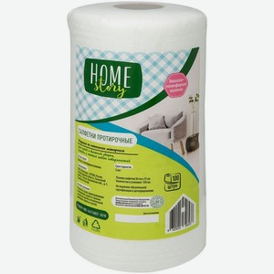 Салфетки протирочные Home Story, 100шт, 100 шт