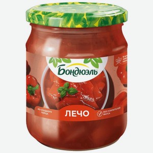 Лечо Bonduelle 520г, 500 мл