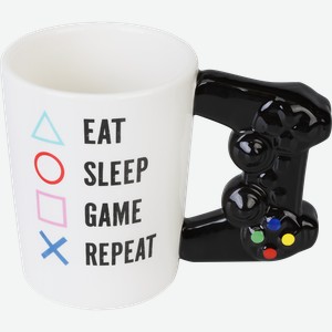 Кружка для геймера HOMECLUB 390мл, керамика, пластик, Арт. 246098