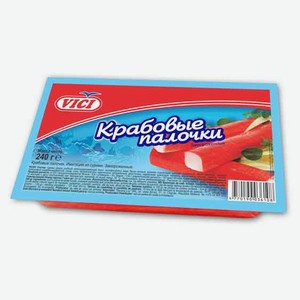 Палочки крабовые VICI имитация замороженные, 240 г