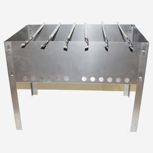 Мангал 350х250 мм + 6 шампуров