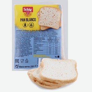 Хлеб безглютеновый DR.SСHAER Pan Blanco белый, 250г