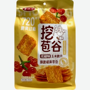 Чипсы кукурузные SHUYANGYANG со вкусом сычуаньского перца, 65г