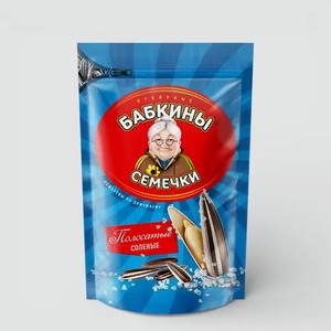 Семечки «Бабкины семечки» полосатые соленые, 240 г