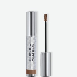 DIOR Водостойкая тушь для бровей придающая объем Diorshow On Set Brow, 03 Коричневый, 5 мл