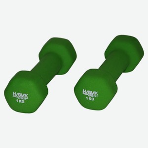 Набор гантелей HAWK, 1 кг х 2 шт