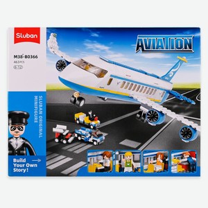 Конструктор Sluban Авиация, 463 детали