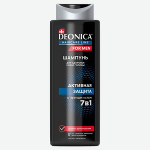Шампунь для волос Deonica Men Активная защита, 380 мл