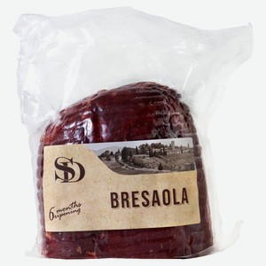 Вяленое мясо Брезаола говядина сыровяленая «Сытный Дом» нарезка, вес цена за 100 г