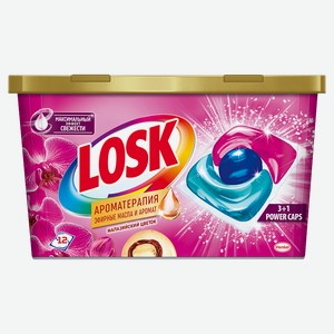 Капсулы для стирки LOSK® Дуо-капс Горное озеро, 12шт.