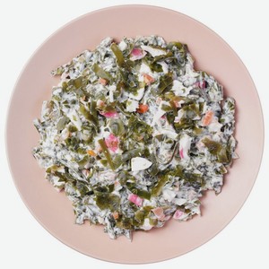 Салат морская капуста с крабовым мясом Fish House 400г, 400 г