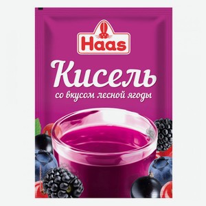 Кисель HAAS лесная ягода, 75 г